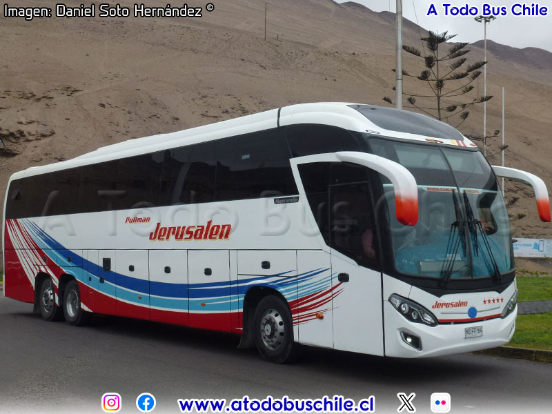 Mascarello Roma 370 / Mercedes Benz O-500RSD-2441 BlueTec5 / Pullman Jerusalén