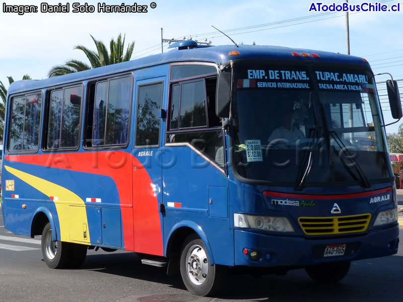 Modasa Apolo / Agrale MA-8.5TCA / Transportes Túpac Amaru (Perú)