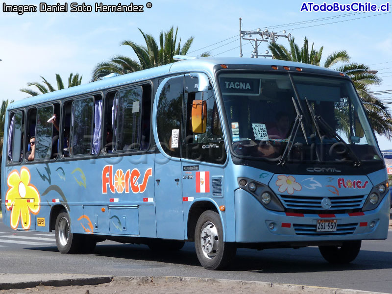 Comil Piá / Mercedes Benz LO-915 / Transportes Flores Hnos. (Perú)