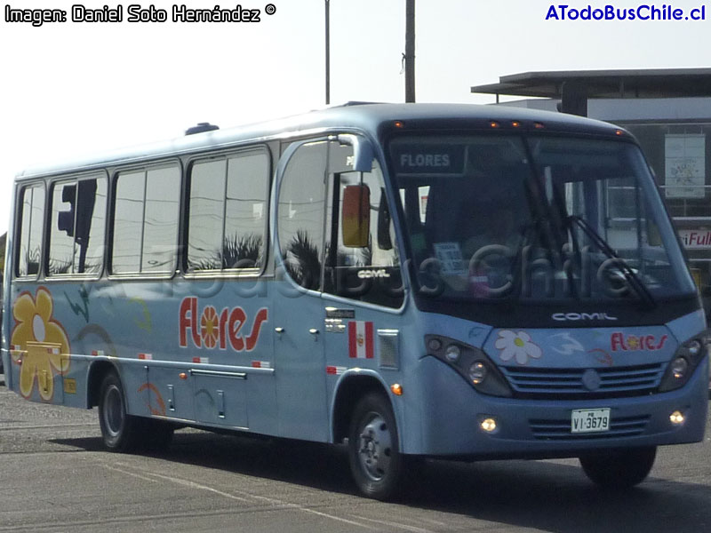 Comil Piá / Mercedes Benz LO-915 / Transportes Flores Hnos. (Perú)