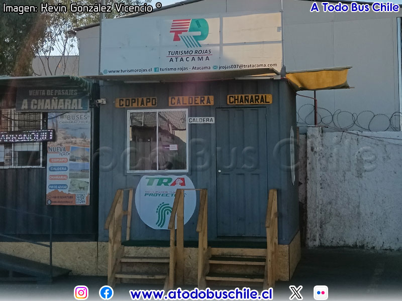 Oficina Venta de Pasajes  Buses TRA Copiapó