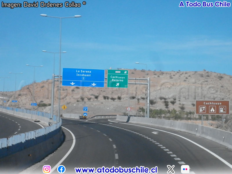 Kilómetro N° 604 Autovía del Algarrobo (Cachiyuyo - Región de Atacama)