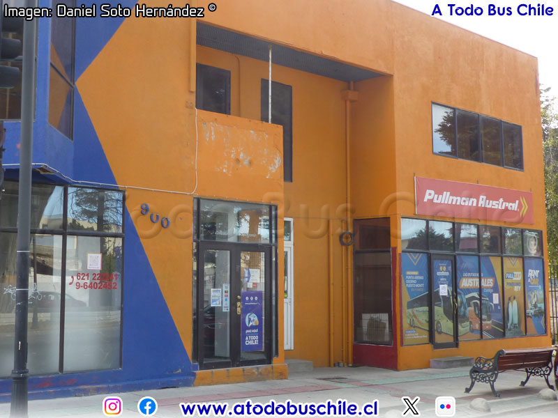 Agencia Pullman Austral Punta Arenas (Avenida Colón N° 900)