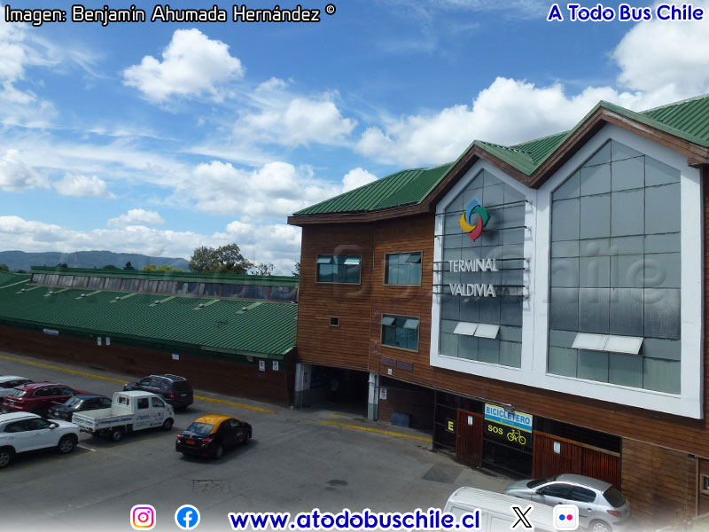 Frontis Principal Terminal de Buses Valdivia