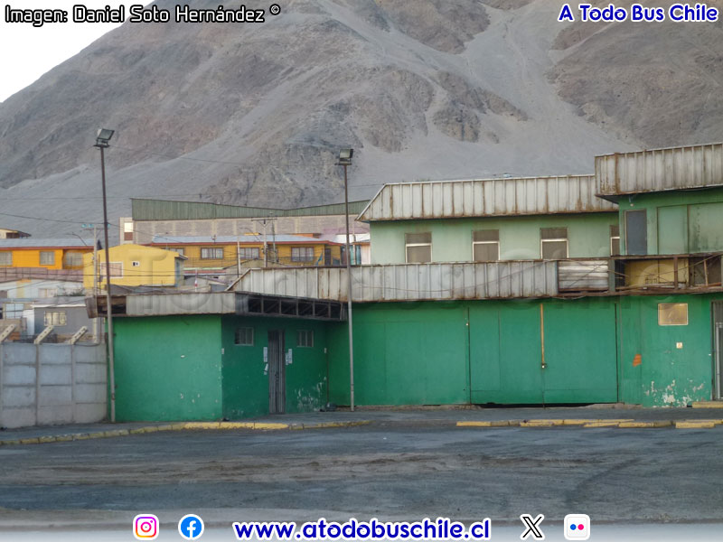Zona de Andenes Terminal Tur Bus Chañaral (Región de Atacama)