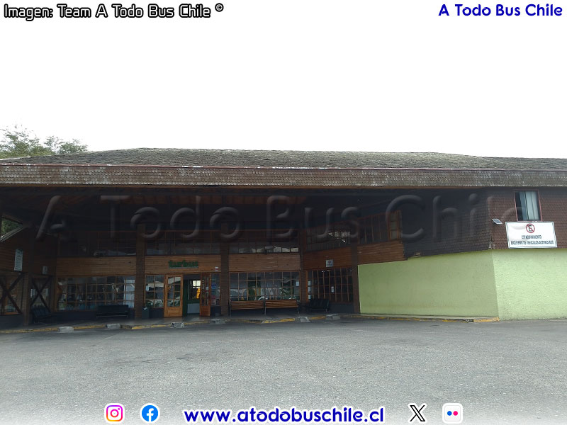 Zona de Andenes Terminal Tur Bus Pucón (Región de La Araucanía)