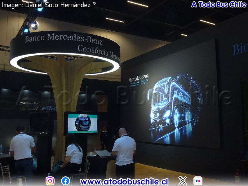 Stand Banco Mercedes Benz do Brasil