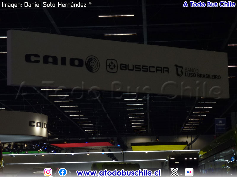 Stand Induscar Caio - Busscar - Banco Luso Brasileiro