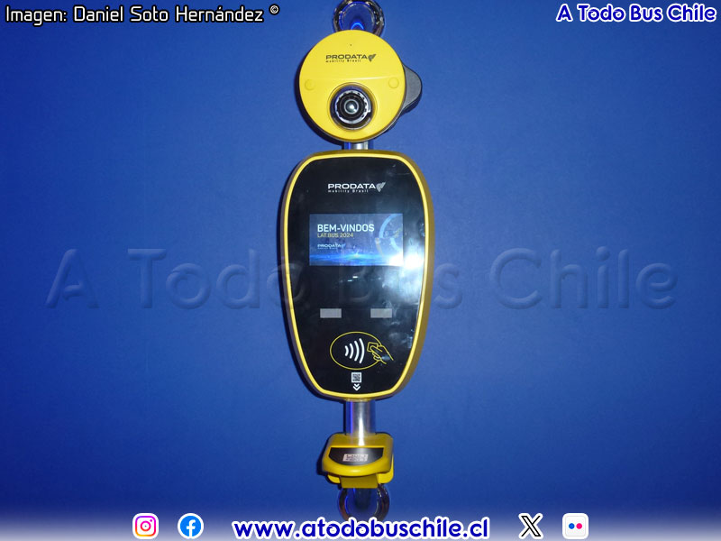 Equipo Validador con Detección Facial Prodata Mobility Brasil