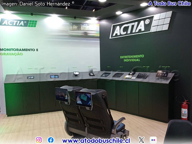 Stand Actia do Brasil Indústria e Comercio Ltda.