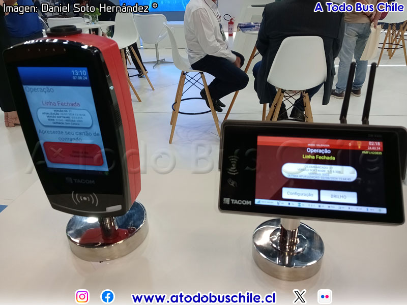 Sistema de Pago & Control NFC TACOM Brasil