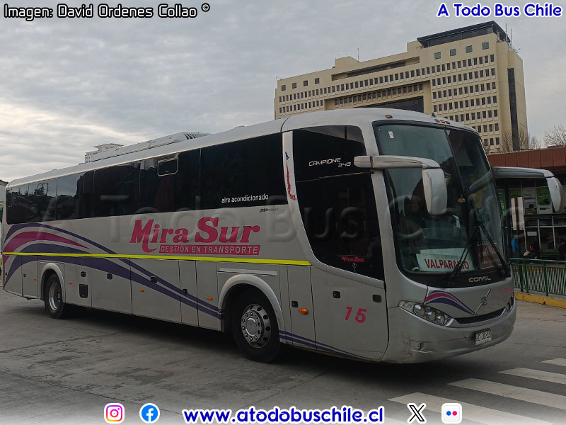 Comil Campione 3.45 / Volvo B-380R Euro5 / Transportes MiraSur