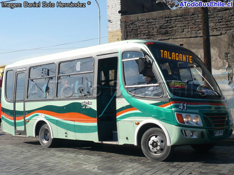 Inrecar Géminis I / Mercedes Benz LO-915 / Flota Talagante