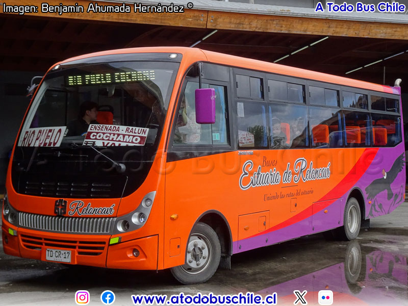 Zhong Tong Triumph LCK6850D Euro5 / Buses Estuario de Reloncaví