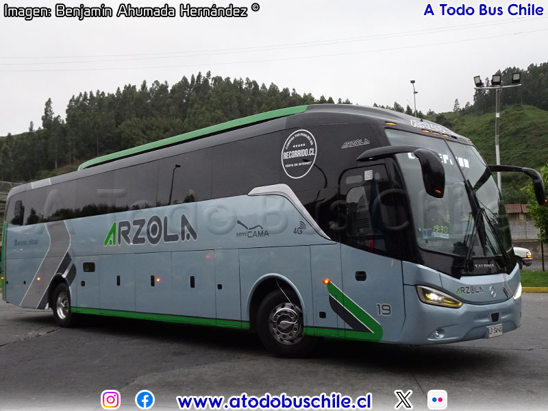 Saldivia Aries 365 / Mercedes Benz O-500RS-1936 BlueTec5 / Transportes Arzola
