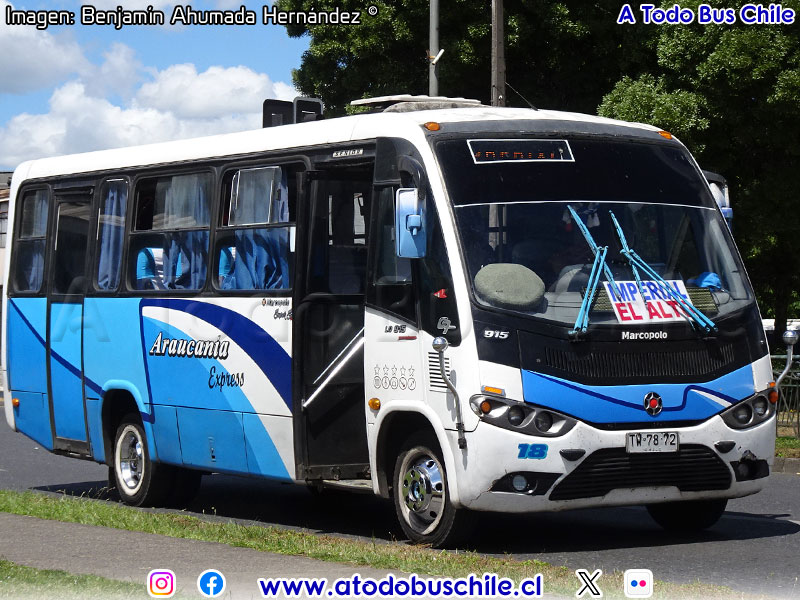 Marcopolo Senior / Mercedes Benz LO-915 / Araucanía Express