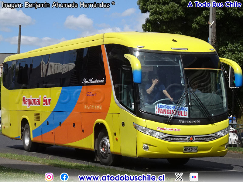 Marcopolo Viaggio G7 1050 / Mercedes Benz O-500RS-1836 BlueTec5 / Regional Sur