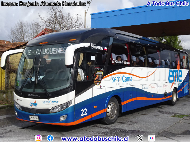 Comil Campione Invictus 1050 / Scania K-400B eev5 / EME Bus