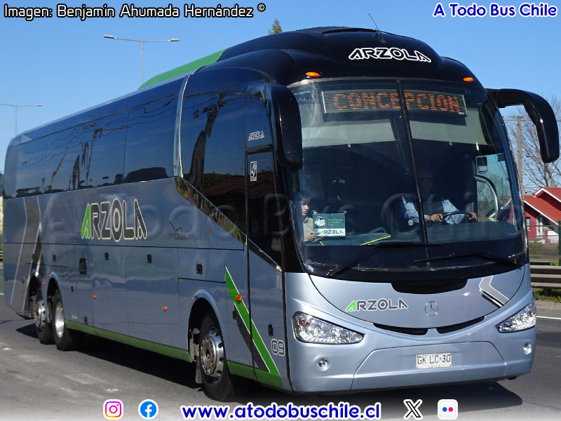 Irizar i6 3.90 / Mercedes Benz OC-500RF-2543 BlueTec5 / Transportes Arzola