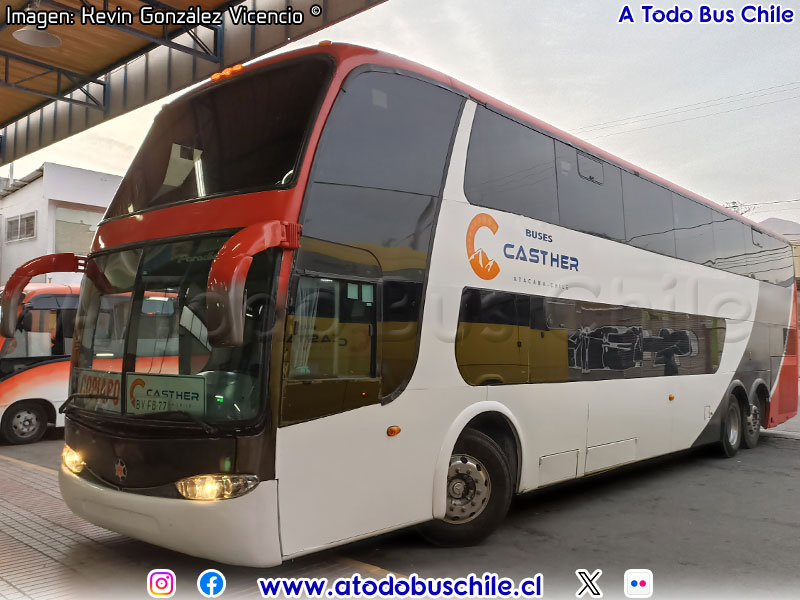 Marcopolo Paradiso G6 1800DD / Mercedes Benz O-500RSD-2442 / Buses Casther