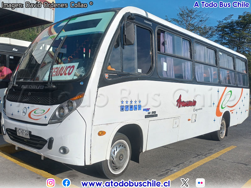Neobus Thunder + / Mercedes Benz LO-916 BlueTec5 / Araucanía Express