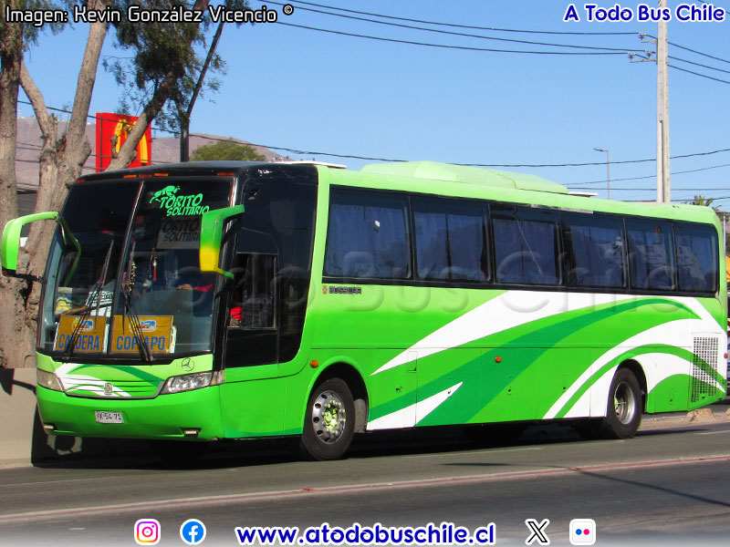 Busscar Vissta Buss LO / Mercedes Benz O-400RSE Eletrônico / Expreso Caldera