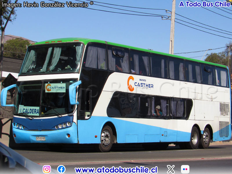 Busscar Panorâmico DD / Mercedes Benz O-500RSD-2442 / Buses Casther