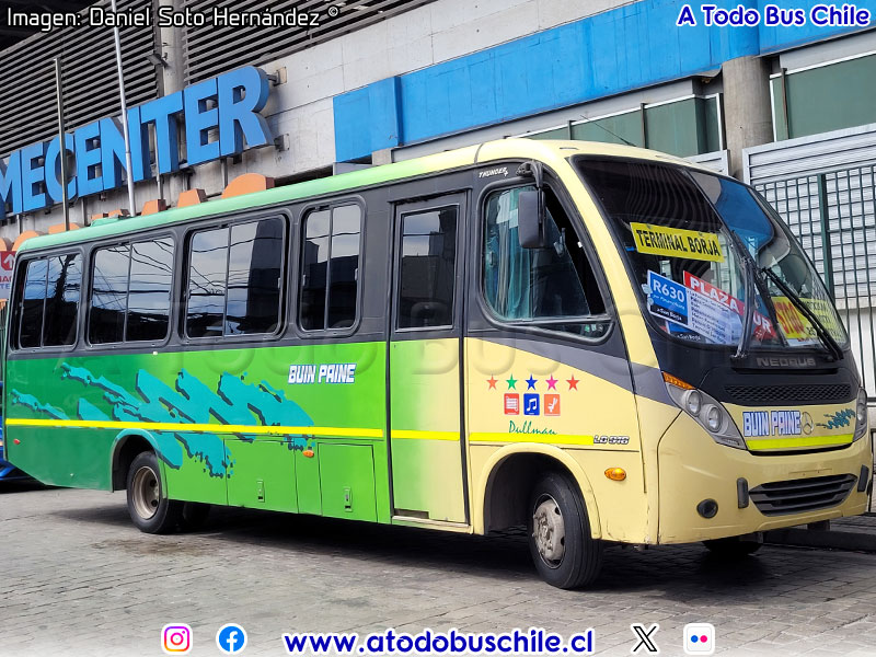 Neobus Thunder + / Mercedes Benz LO-916 BlueTec5 / Buses Paine
