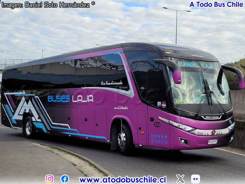 Marcopolo Viaggio G7 1050 / Mercedes Benz O-500RS-1836 BlueTec5 / Buses Laja