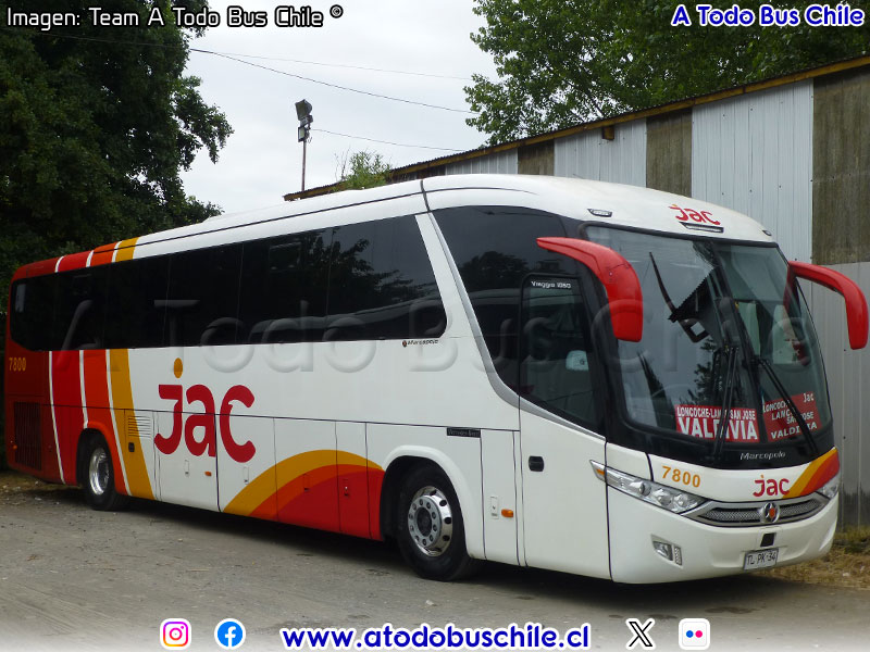 Marcopolo Viaggio 1050 / Mercedes Benz O-500RS-1945 BlueTec5 / Buses JAC