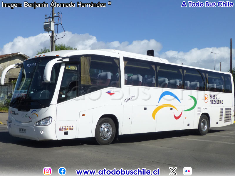 Irizar Century III 3.50 / Mercedes Benz O-500R-1830 / Buses Pirehueico