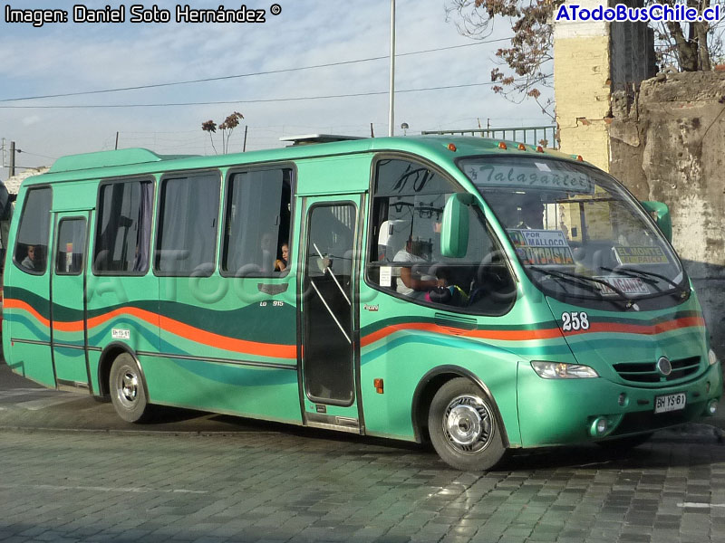 Metalpar Pucará IV Evolution / Mercedes Benz LO-915 / Flota Talagante