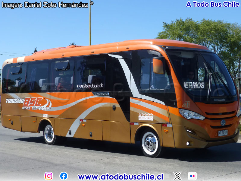 Mascarello Gran Micro S4 / Mercedes Benz LO-916 BlueTec5 / Buses San Carlos