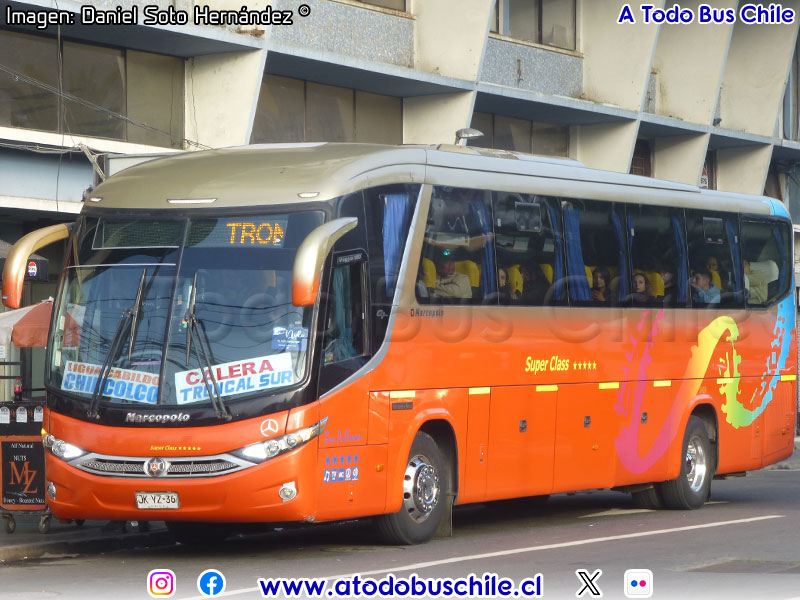 Marcopolo Viaggio G7 1050 / Mercedes Benz O-500RS-1836 BlueTec5 / La Porteña