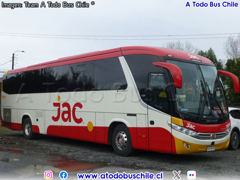 Marcopolo Viaggio 1050 / Mercedes Benz O-500RS-1945 BlueTec5 / Buses JAC
