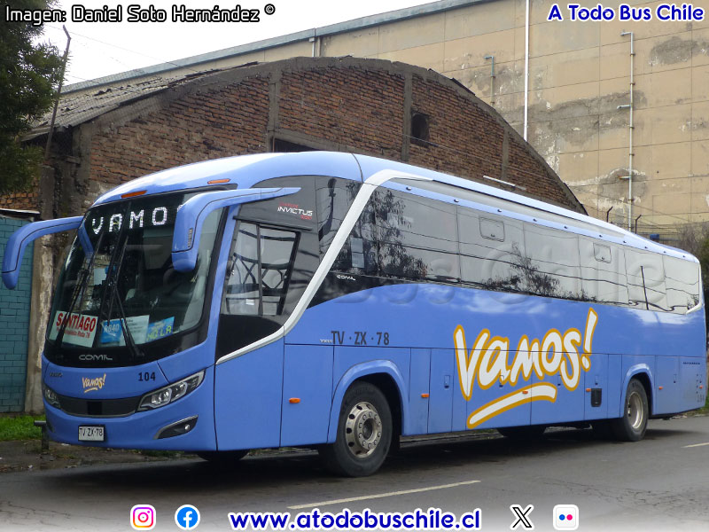 Comil Campione Invictus 1050 / Volvo B-420R Euro5 / Buses ¡Vamos!