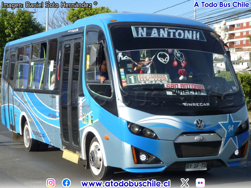 Inrecar Géminis Puma / Volksbus 9-160OD Euro5 / Taxibuses San Antonio S.A.