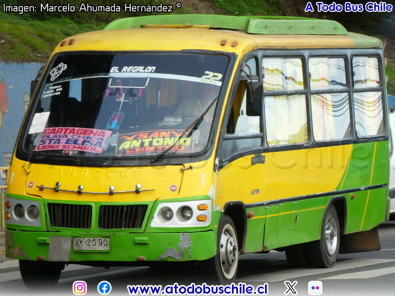 Inrecar Escorpión / Mercedes Benz LO-712 / A. G. Buses San Antonio