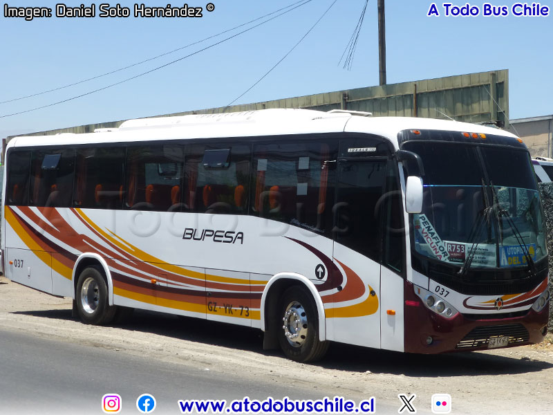 Marcopolo Ideale 770 / Mercedes Benz OF-1721 BlueTec5 / Buses Peñaflor Santiago BUPESA