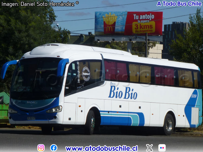 Irizar i6 3.70 / Mercedes Benz O-500RS-1836 BlueTec5 / Buses Bio Bio