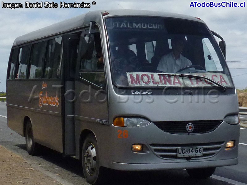 Marcopolo Volare / Agrale MA-8.5TCA / Buses TALMOCUR