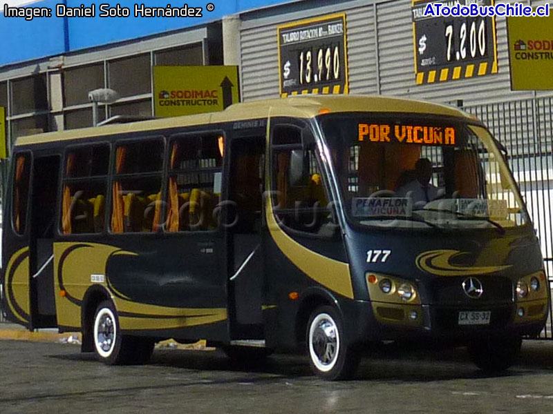 Inrecar Géminis II / Mercedes Benz LO-915 / Buses Peñaflor Santiago BUPESA