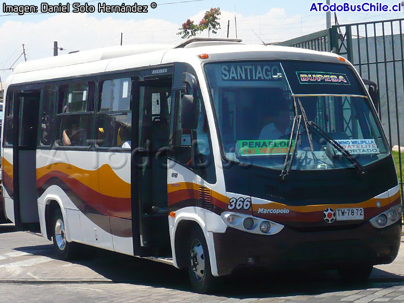 Marcopolo Senior / Mercedes Benz LO-915 / Buses Peñaflor Santiago BUPESA
