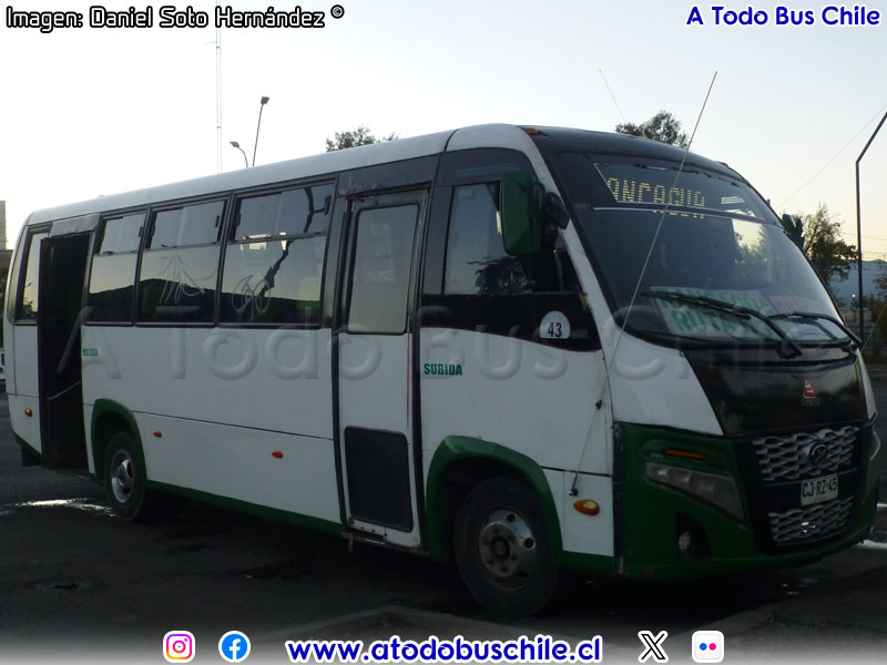 Volare W9 Urbano / Agrale MA-9.2 Euro V / Transportes Red Norte S.A.