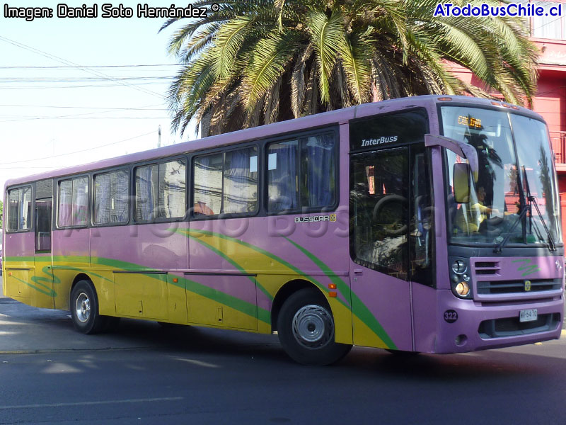 Busscar InterBuss / Mercedes Benz OF-1722 / Buses JNS (Colina - Santiago)