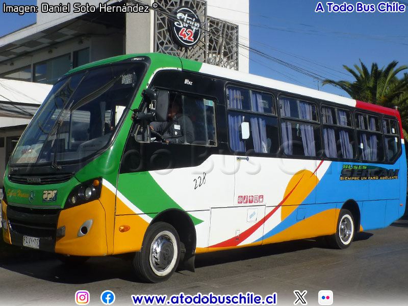 Induscar Caio Foz / Mercedes Benz LO-916 BlueTec5 / Sol de Huasco