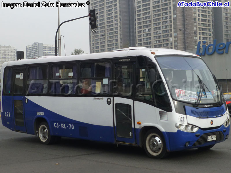 Marcopolo Senior / Mercedes Benz LO-915 / Línea R-730 Quinta Normal - Padre Hurtado