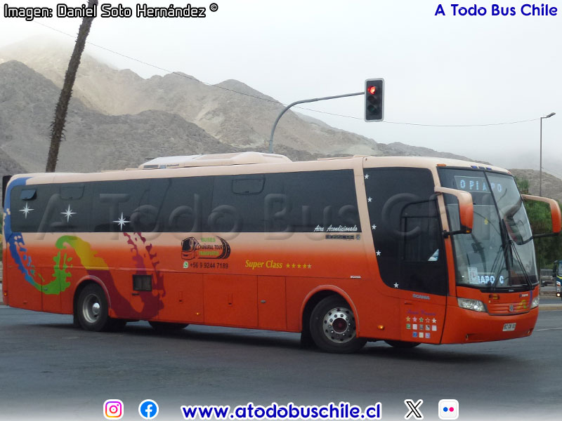 Busscar Vissta Buss LO / Scania K-380B / Buses Chañaral Tour