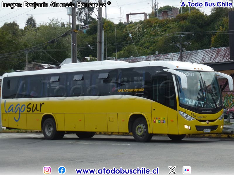 Marcopolo Ideale 770 / Mercedes Benz OF-1721 BlueTec5 / Vía Lago Sur