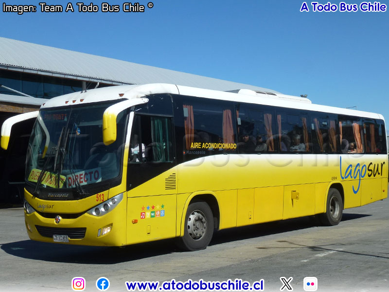 Marcopolo Ideale 770 / Mercedes Benz OF-1721 BlueTec5 / Vía Lago Sur